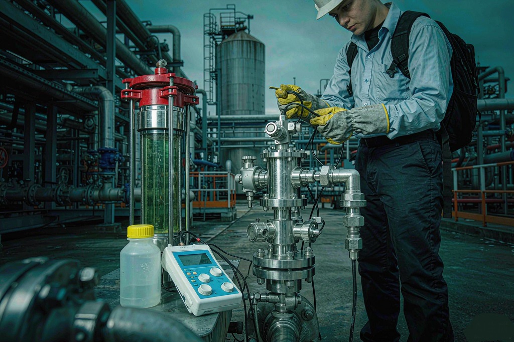 A field service engineer